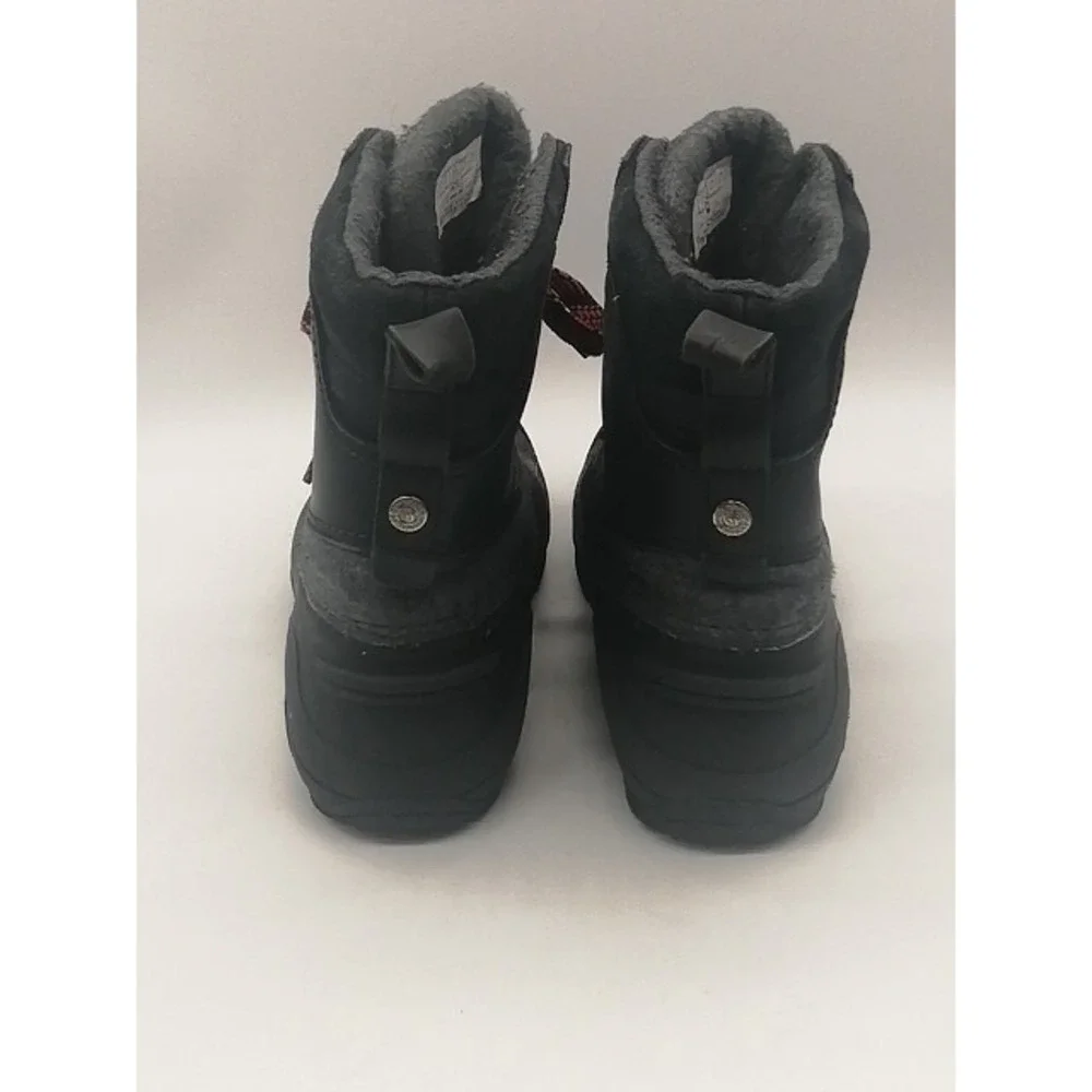 The North Face Boots Womens Black 8.5 Leather Winter Shoes Primaloft NF0A3MLO